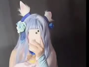 可愛小蘿莉妹妹一邊自拍一邊玩騷穴